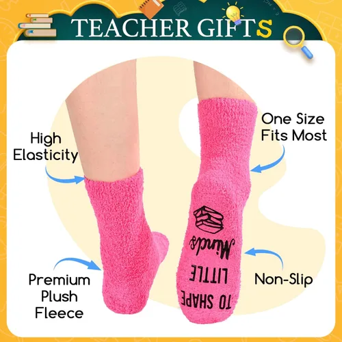 Vista 2 de HAPPYPOP Graduation Reading Gifts for Women - Book Graduation Teacher Socks for Her