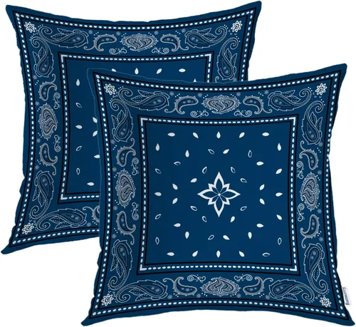 Vista 27 de Batmerry Fundas de almohada de bosque de arce otoñal, casas de sillas de madera, hojas amarillas, fundas de almohada decorativas, impresión digital