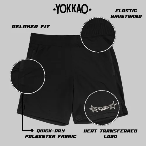 Vista 4 de YOKKAO Muay Thai - Pantalones cortos de boxeo, pantalones cortos de entrenamiento