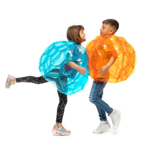 Vista 10 de Pelota Burbuja Hinchable Gigante Parachoques Bumpoy InnovaGoods 2