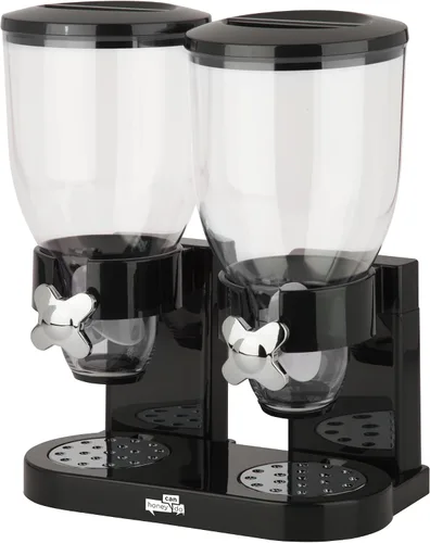 Vista 3 de Dispensador único Zevro de alimentos secos, Contemporáneo, Dispensador doble