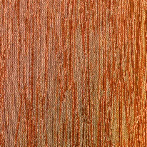 Vista 2 de Ultimate Textile Delano Crinkle - Mantel cuadrado de tafetán (84 x 84 pulgadas), color naranja fuego