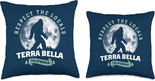 Vista 3 de Terra Bella California Bigfoot Night Walk - Cojín retro