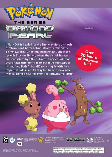 Vista 3 de Pokemon The Series Diamond and Pearl The Complete Season (DVD)