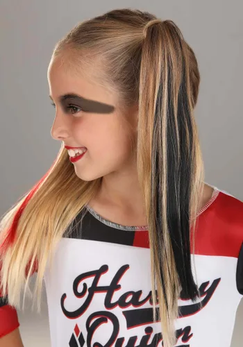 Vista 4 de Disfraz de Escuadrón Harley Quinn para Niña Multicolor