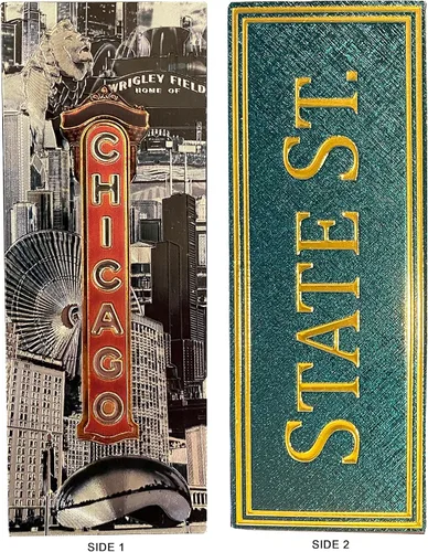Vista 2 de Chicago Theatre - Imán de 2 caras de State Street