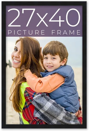 Vista 113 de Marco negro de 5 x 5 pulgadas de ancho del marco de fotos de 0.75 pulgadas Profundidad del marco interior de 0.5 pulgadas Marco de fotos Noir