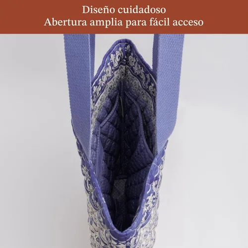 Vista 9 de Bolsas de compras Maison d' Hermine Bolsa de lona acolchada con bolsillos con cremallera Bolso pequeño reutilizable Bolsa de comestibles