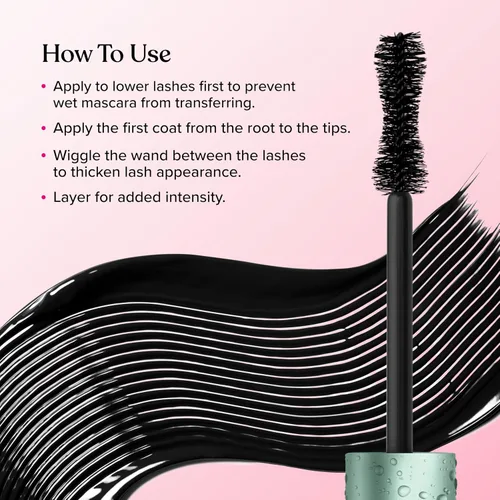 Vista 4 de Too Faced Better Than Sex Waterproof Mascara Volume + Length with Hourglass Brush