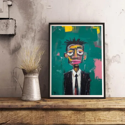 Vista 3 de Lienzo decorativo para pared, diseño de cultura negra, póster afroamericano de arte para pared, arte abstracto, pintura al óleo para sala de estar