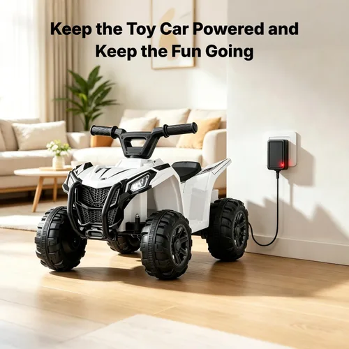 Vista 7 de Cargador de 6 V para juguetes de paseo, cargador de batería de 6 voltios