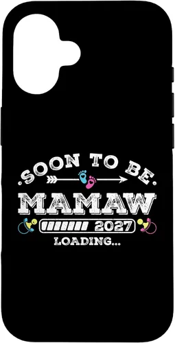 Vista 31 de Soon to Be Mamaw 2027 Loading for Pregnancy Announcement Case for iPhone XR