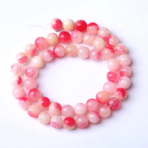 Vista 119 de 4MM 86 piezas Cuentas sueltas de piedra natural de amazonita calcedonia para hacer joyería DIY Pulsera Collar 1 hebra