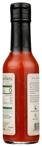 Vista 7 de O'Brothers, Salsa picante habanero, 5 onzas