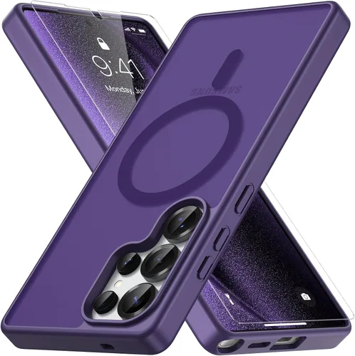 Vista 101 de Vansdon Funda para Samsung Galaxy S24 Plus, S25 Plus, S26 Plus, azul marino
