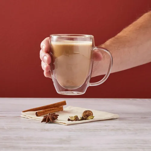 Vista 5 de Chai Amore Mezcla de Bebida Mezclada para Té Chai Latte con Especias de la India Oriental, 3 Libras