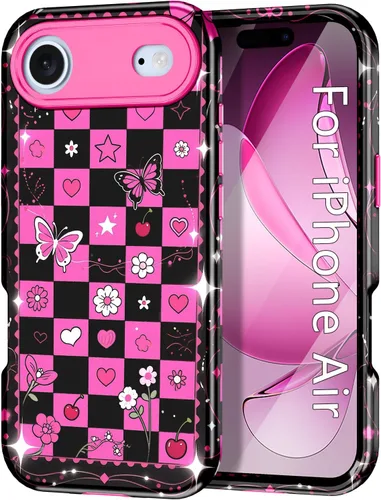 Vista 9 de Btscase Funda compatible con iPhone 17 de 6.3 pulgadas 2025, patrón de mármol 3 en 1, resistente a prueba de golpes, cuerpo completo, policarbonato