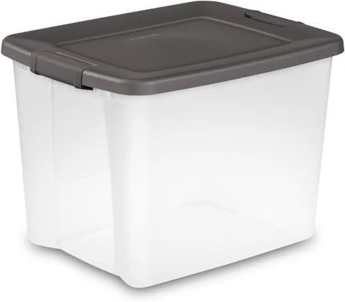 Vista 6 de Sterilite ShelfTote, contenedores de almacenamiento de plástico