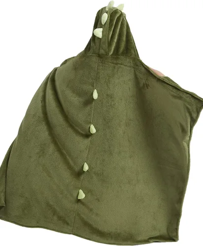Vista 3 de Manta Usable con Capucha para Niños, Manta con Capucha de Animal, Regalo para Niños
