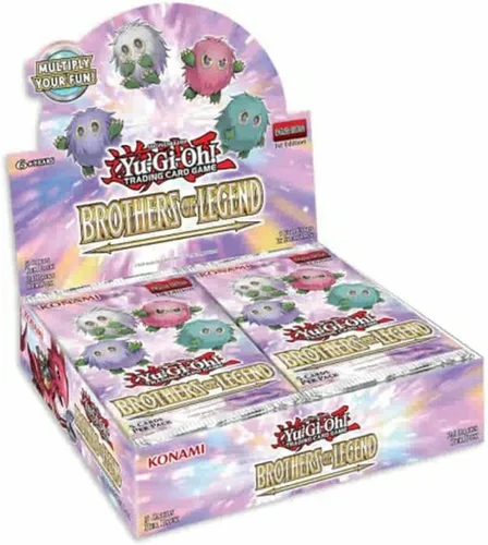 Vista 2 de Yugioh Brothers of Legend 2021 - Caja de refuerzo - 24 paquetes de 5 tarjetas