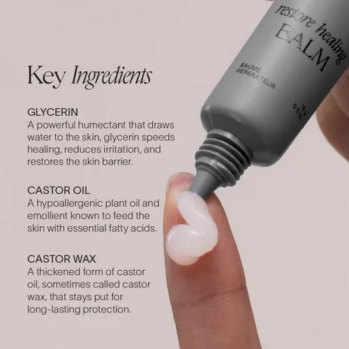 Vista 3 de Doctor Rogers Restore Bálsamo curativo. Ungüento curativo multiusos y gel de alivio hidratante, protege y alivia la piel lesionada, sensible y seca
