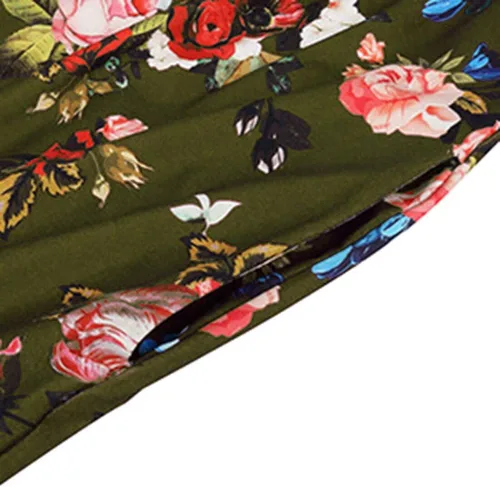 Vista 5 de CzzzyL Vestido de lactancia de maternidad de manga corta para mujer