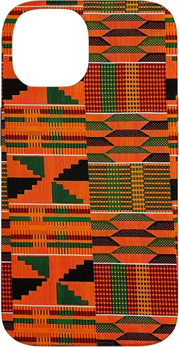 Vista 4 de Kente - Carcasa para iPhone 17, diseño étnico de Ghana, diseño africano