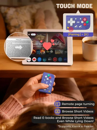 Vista 7 de IINE Mini Retro Game Controller, Pocket-Size Wireless Mini Game Controller with Keychain Design, Portable Travel Controller for Mobile & PC Gaming