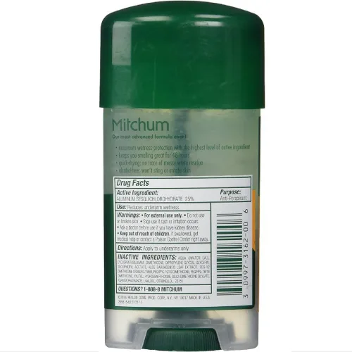 Vista 2 de Mitchum Power Gel Desodorante Antitranspirante Sport 2.25 oz (Paquete de 9)