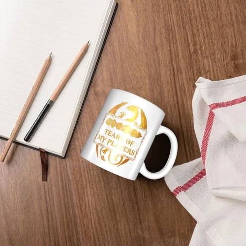 Vista 5 de Taza de café con diseño de lágrimas de mis jugadores de Dungeons And Dragons de 11 oz