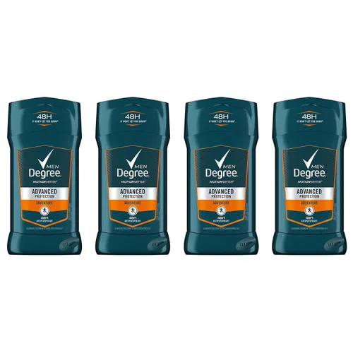 Vista 11 de Degree Desodorante antitranspirante para hombre, Cool Rush, 12 unidades, 72 horas, protección contra el sudor y el olor, antitranspirante