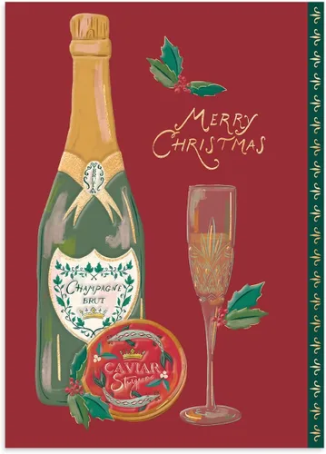 Vista 18 de Punch Studio - Tarjetas navideñas en caja con diseño dimensional de árbol botánico con 12 tarjetas y sobres adornados (44686)