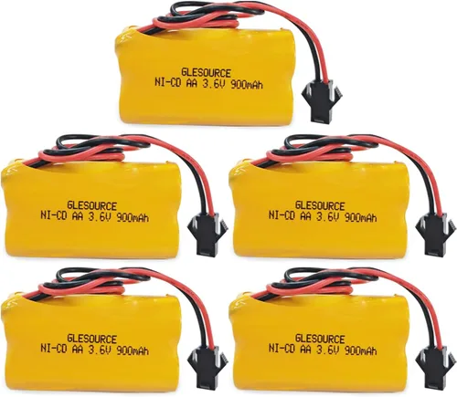 Vista 9 de XUNTU Batería de repuesto NiCad de 3.6V 900mAh AA ELB-B001 compatible con Lithonia ELB-B001 Lithonia EU2 LED Interstate ANIC1566 Unitech 0253799 Luz