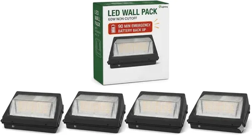 Vista 13 de E2 LIGHTING 80W, 60W no paquete de la pared del corte LED, respaldo