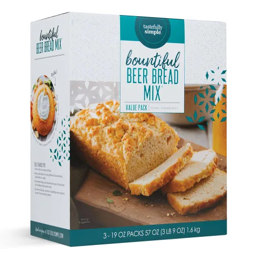 Vista 9 de Tastefully Simple Mezcla de pan de cerveza Bountiful, 19 onzas