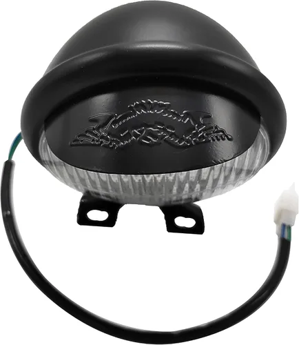 Vista 5 de 5.5 "negro motocicleta faro para Cruiser Chopper Cafe Racer Bobber personalizado nuevo