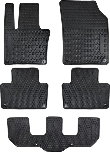 Vista 16 de Alfombrillas de suelo de coche personalizadas para Volvo S60 2011-2018 (no modelos Inscription) y V60 2015-2018, alfombrillas protectoras
