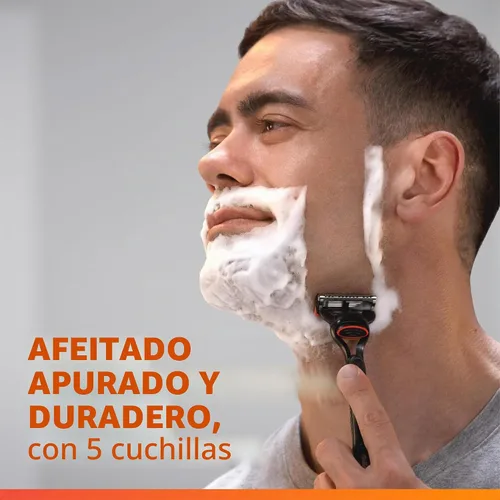 Vista 5 de Pack de 8 cartuchos para Gillette Fusion 5 Power