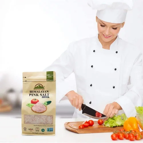 Vista 5 de Himalayan Chef Sal rosa del Himalaya, grano grueso, molinillos de repuesto, 2 libras (paquete de 6)