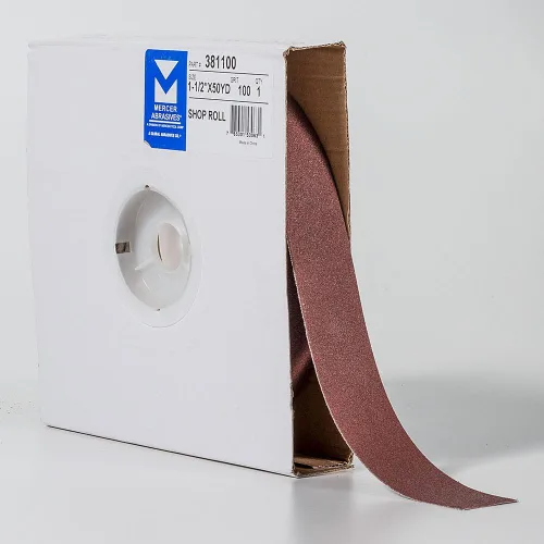 Vista 3 de Mercer Industries 381100 100 rollo de papel de lija.