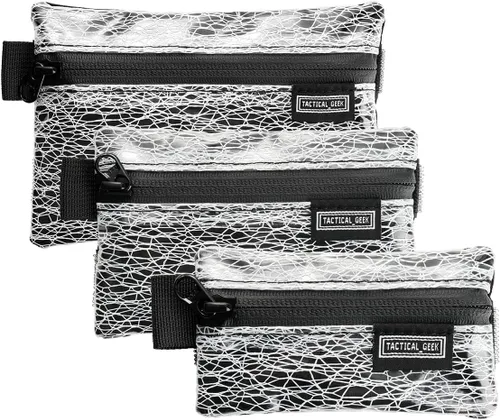 Vista 10 de TACTICAL_GEEK Juego de Bolsas de Almacenamiento A5 EDC, Bolsa Multiusos Molle EDC para Gadgets, Bolsillo Utilitario Multifuncional para Herramientas