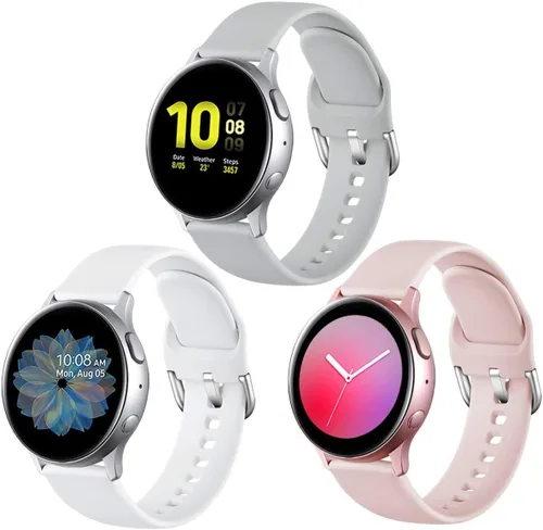 Vista 12 de Lerobo - Bandas compatibles con Samsung Galaxy Watch Active/Active 2 de 1.57 y 1.73 pulgadas/Galaxy Watch 1.65 pulgadas. Correa de reloj para Arena