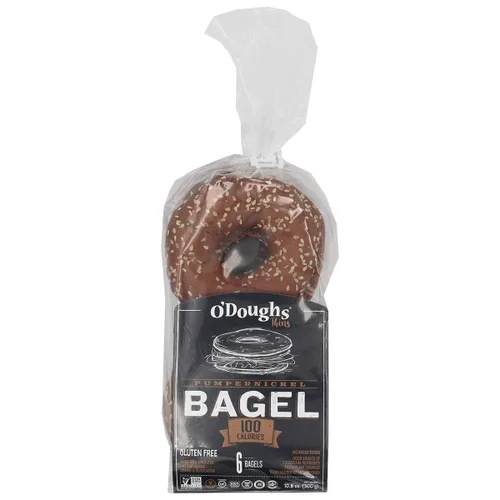 Vista 6 de O'Dough Thins - Bagels sin gluten, originales, 100 calorías bagels preslicados, 10.58 onzas [3 paquetes]