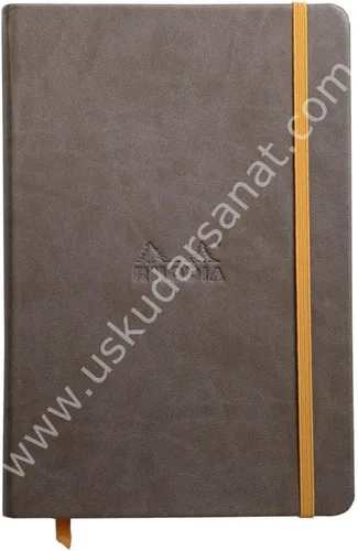 Vista 8 de Rhodia Rhodiarama Cuaderno Web A5, 5.5 in x 8.25 in, Rayado - Anís (118746)