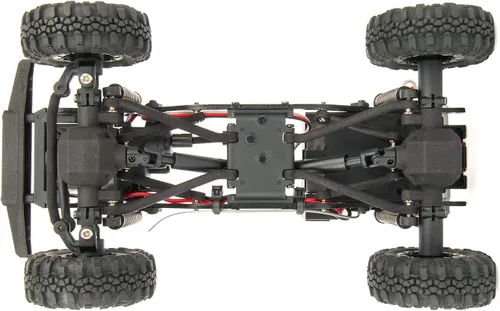 Vista 4 de Team Associated 1/24 Enduro24 4 ruedas tracción Sendero Trail Truck RTR listo para funcionar rojo/azul ASC20181