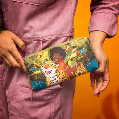 Vista 2 de Loungefly Disney Encanto - Cartera de Antonio y Parce The Jaguar, exclusiva de Tienda, multicolor