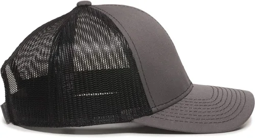 Vista 3 de Outdoor Cap Gorra de camionero trasera de malla estructurada