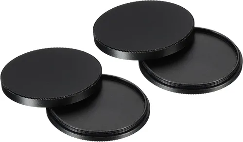 Vista 12 de PATIKIL Tapa de lente de 1.594 in, 2 unidades de tapa de lente de cámara, cubierta universal frontal de metal para filtro de lente de metal