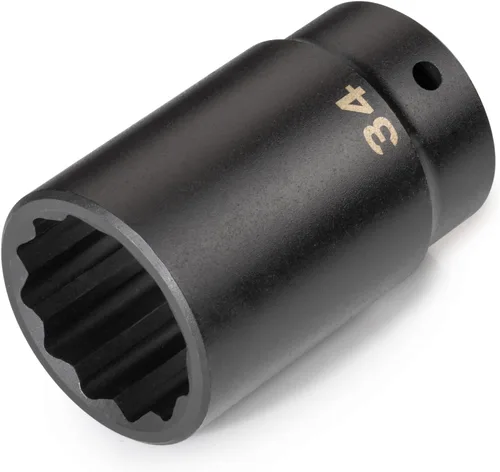 Vista 18 de TEKTON Dado de Impacto de 12 Puntos Poco Profundo de 1/2 Pulgada x 17 mm SID22317