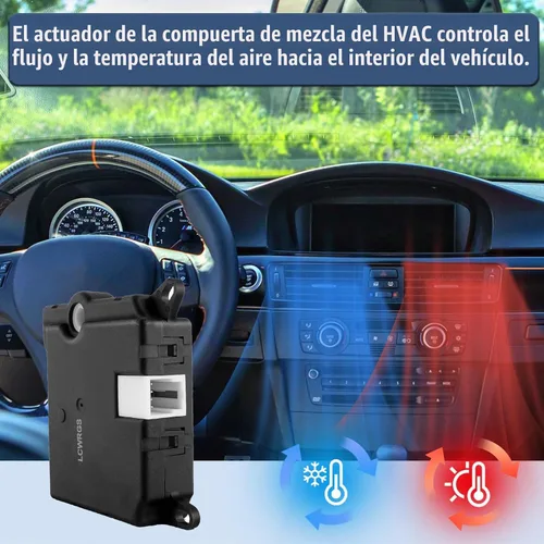 Vista 6 de Actuador de puerta trasera de mezcla HVAC para Ford Expedition Explorer 604